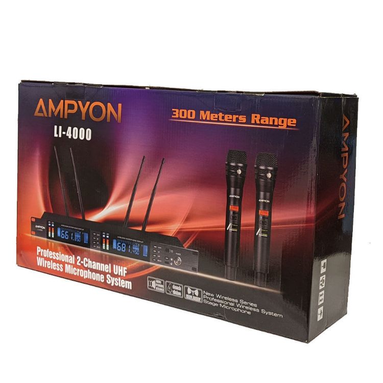 Picture of Ampyon LI-4000 UHF Wireless Microphone